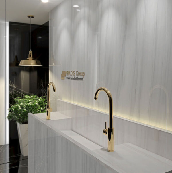 سرامیک اسلب پرسلان واندر آبادیس 240 در 120 سفید فول پولیش سرامیک اسلب پرسلان واندر آبادیس 240 در 120 سفید فول پولیش