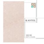 سرامیک طرح تراورتن کاستل پرسلان 50 در 100 فخار رفسنجان مات