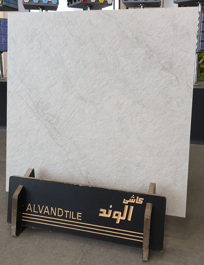 سرامیک کف الوند مدل زنون 60 در 60 پرسلان مات رستیک